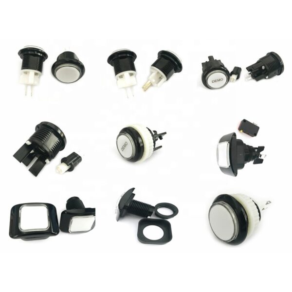 1P/2P 32MM Mounting hole Push button Arcade Game Machine push buttons American style button - Image 2