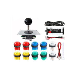 Arcade Parts Console Kits Diy Arcade Game Machine Buttons Gaming Joystick Push Button Arcade Kit