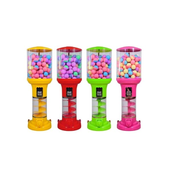 Coin Operated balls Dispenser Bouncing Gumball Machine Toy Capsule Vending Machine