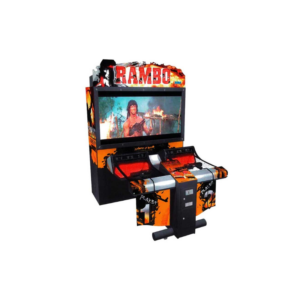 Coin opereted arcade game Rambo shooting game machine gun shooting arcade simulator arcade game machine