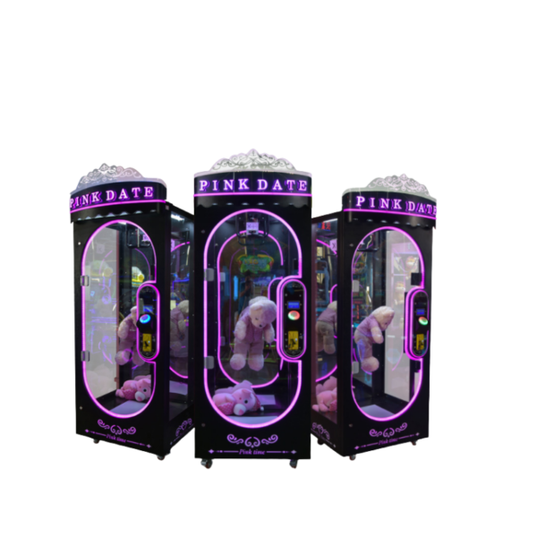 Pink Date Deluxe Single Cut Scissor Game Machine Cut Toys Game Supports Cash and Nayax System - Image 3