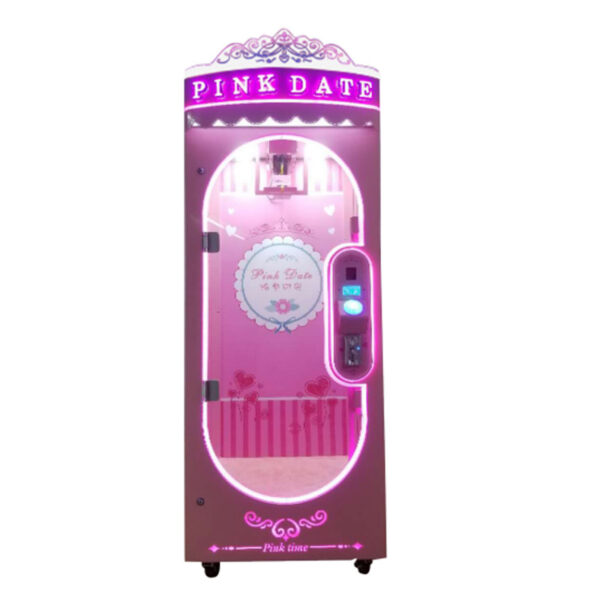 Pink Date Deluxe Single Cut Scissor Game Machine Cut Toys Game Supports Cash and Nayax System - Image 2