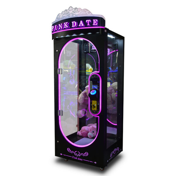 Pink Date Deluxe Single Cut Scissor Game Machine Cut Toys Game Supports Cash and Nayax System